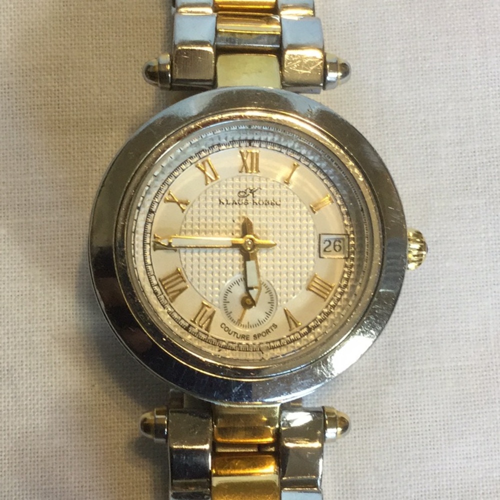 Vintage Klaus Kobec Coutour Sports Watch